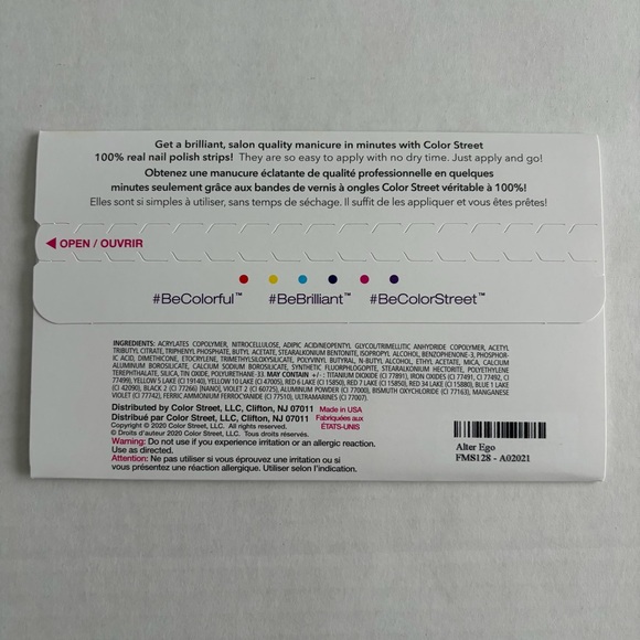 *Retired* Color Street: Alter Ego | Pink Shimmer Overlay Bronze Gold Layer - Picture 4 of 15